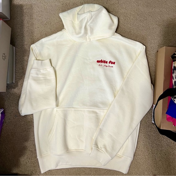 White Fox Boutique Era 8 Hoodie (Cherry Cream) - Picture 11 of 14
